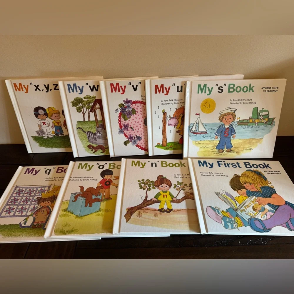 Vintage - Lot of 9 - My First Steps to Reading Series
